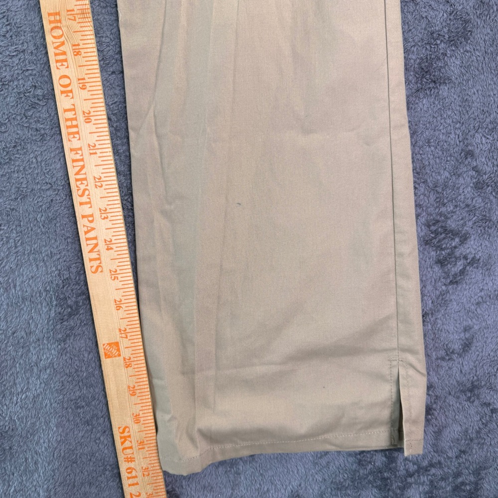 TALL Dickies Medical Scrub Pants Khaki Tan Drawstring Cargo Small 86206T KHIZ - Picture 6 of 10